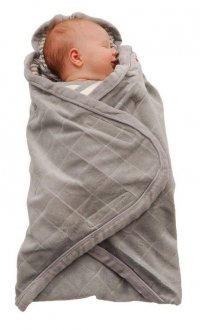  - Lodger Wrapper Newborn (Cotton) (. Cloud)