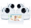 Видеоняня Ramili Baby RV900 Quadro (4 камеры)