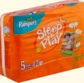 Подгузники Pampers Sleep&Play 11-25 кг - (58 шт)